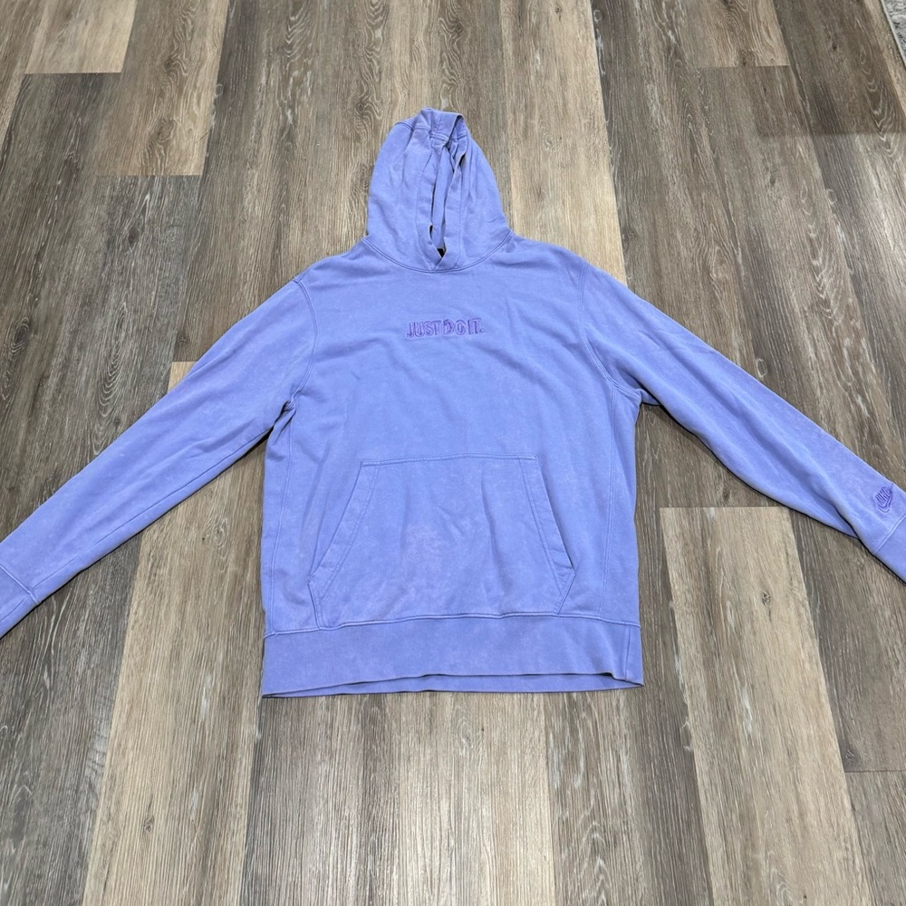 Nike Purple Hoodie with Front Pocket